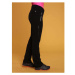 Loap URTHA Dámské softshellové kalhoty, černá, velikost