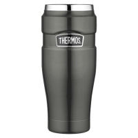 Thermos Vodotěsný termohrnek - metalicky šedá 470 ml