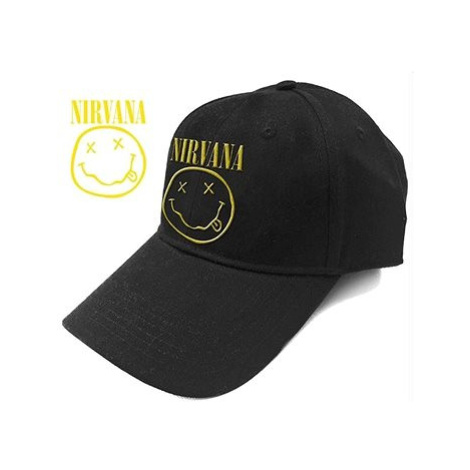 Nirvana - Logo & Smiley - kšiltovka Logoshirt