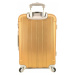Cestovní kufr skořepinový na čtyřech kolečkách Agrado 60l - krémová