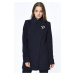 Z6634 DEWBERRY WOMEN'S COAT-NAVY BLUE