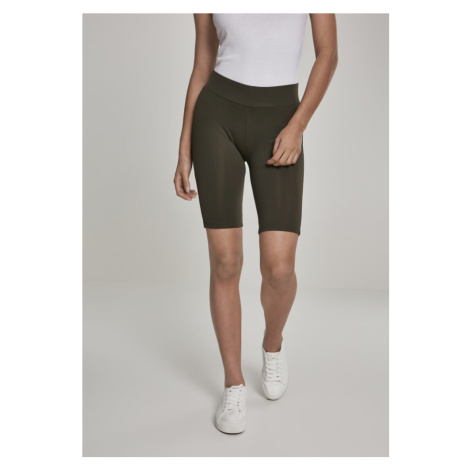 Ladies Urban Classics Cycle Shorts - darkolive