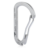 Karabina Keith Titanium Titanium Carabiner Barva: šedá