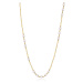 Brosway Dlouhý pozlacený náhrdelník s perlami Desideri BFF157