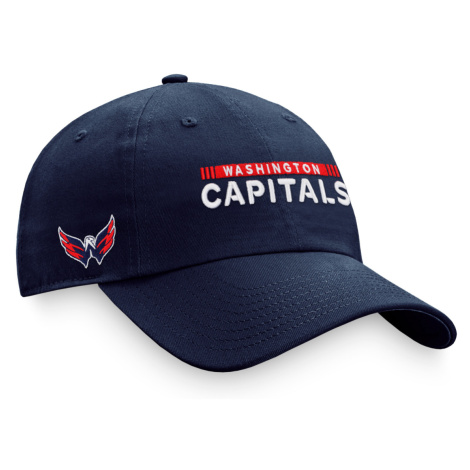 Washington Capitals čepice baseballová kšiltovka Unstr Adj Athletic Navy Fanatics