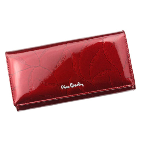 Dámská kožená peněženka Pierre Cardin 02 LEAF 100 čevená