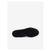 Černé pánské kožené kotníkové boty Lacoste