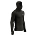 Compressport 3D Thermo UltraLight Racing Hoodie Black Běžecké tričko s dlouhým rukávem