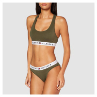 Bralette podprsenka UW0UW02037 RBN khaki - Tommy Hilfiger