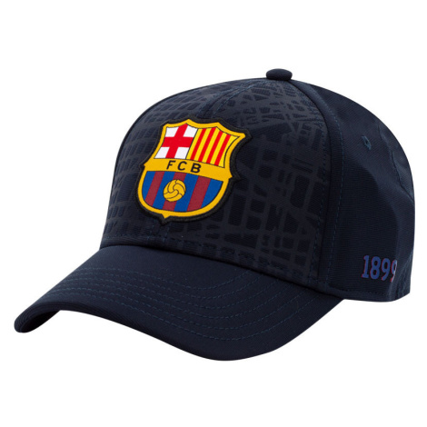 FC Barcelona čepice baseballová kšiltovka Barca navy
