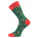 Dámské, pánské ponožky Lonka - Damerry, cesmína, zelená Barva: Zelená