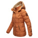 Dámská zimní bunda s kapucí NEKOO Marikoo - RUSTY