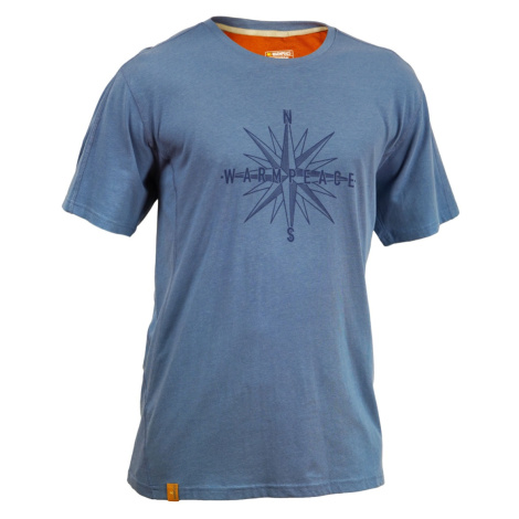 Pánské triko s krátký rukávem Warmpeace Swinton Blue