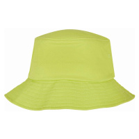 Klobouk // Flexfit / Flexfit Cotton Twill Bucket Hat greenglow