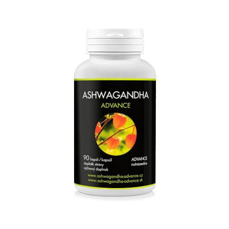 ADVANCE Ashwagandha 60 kapslí - extrakt kořene 10:1 Advance nutraceutics