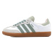 Adidas Samba OG Cloud White Silver Green Zelená