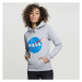 Mr. Tee Ladies NASA Insignia Hoody heather grey