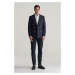 SAKO GANT SLIM DB HOPSACK CLUB BLAZER EVENING BLUE