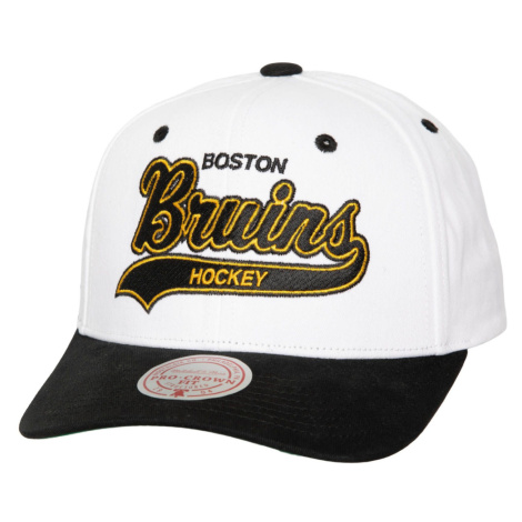 Boston Bruins čepice baseballová kšiltovka Tail Sweep Pro Snapback Vintage Mitchell & Ness