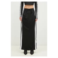 Sukně adidas Originals Adibreak Adicolor Maxi Skirt černá barva, maxi, JD0923