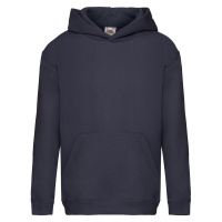 Granatoowa bluza dziecięca Hooded Sweat Fruit of the Loom