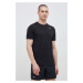 Běžecké tričko Mizuno Impulse černá barva