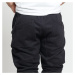 Urban Classics Side Zip Leather Pocket Sweatpant Black