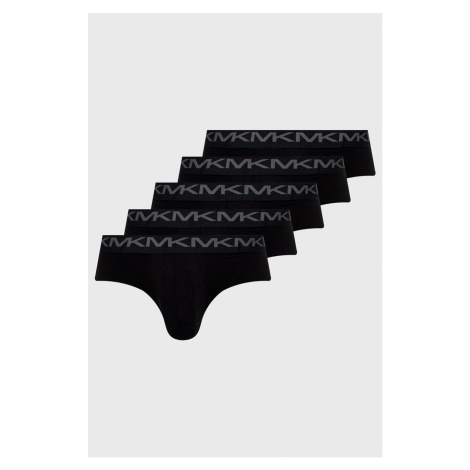 Spodní prádlo Michael Kors (5-pak) pánské, černá barva
