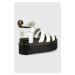 Kožené sandály Dr. Martens dámské, bílá barva, na platformě, DM27296100.Blaire.Quad-White.Hydr