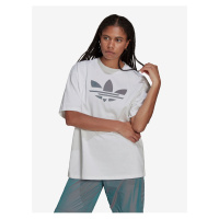 Bílé dámské tričko adidas Originals - Dámské