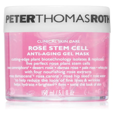 Peter Thomas Roth Rose Stem Cell Anti-Aging Gel Mask hydratační maska s gelovou texturou 150 ml