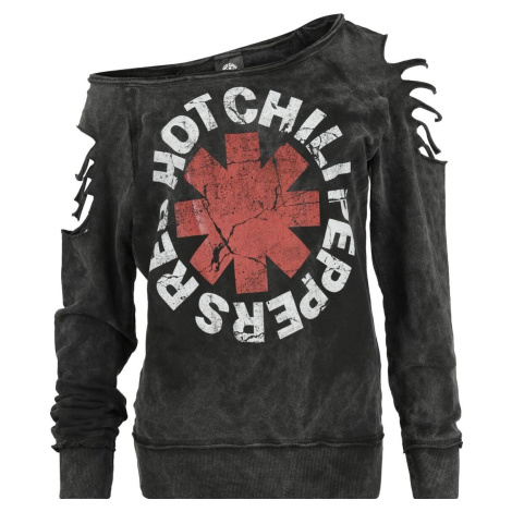 Red Hot Chili Peppers Crest Dámská mikina tmavě šedá