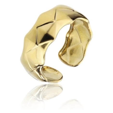 Marc Malone Módní pozlacený prsten Lyla Gold Ring MCR23013G