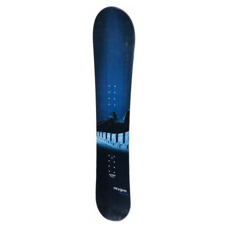 Snowboard Oxygen Mission - černá/modrá 145 cm