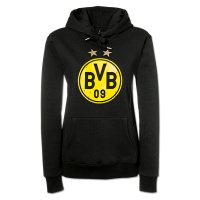 Borussia Dortmund pánská mikina s kapucí Logo black