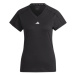 adidas TRAIN ESSENTIALS TEE Dámské tréninkové tričko, černá, velikost