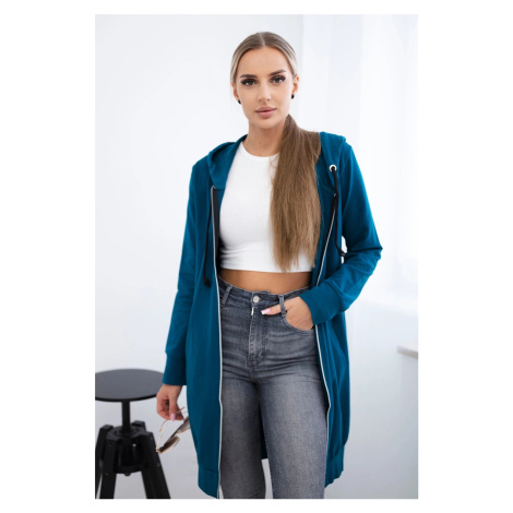 Kesi Mikina Zelda s kapucí dlouhá Barva: Modrá - tmavě