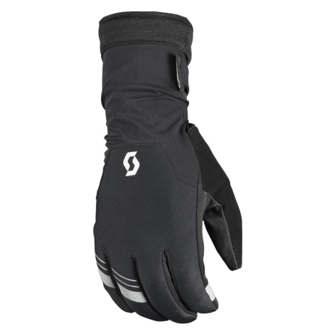 SCOTT Cyklistické rukavice dlouhoprsté - AQUA GTX LF - šedá/černá