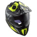 Enduro helma LS2 MX701 Explorer C Focus Matt Titanium H-V Yellow