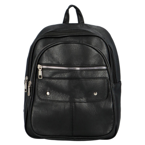 Trendy dámský kabelko-batoh Zens, černá INT COMPANY