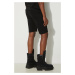 Kraťasy Alpha Industries Basic pánské, černá barva, 116363FP.530-black