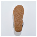 Blancheporte Páskové sandály na klínovém podpatku bronzová