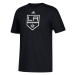 Los Angeles Kings pánské tričko black Adidas Primary Logo