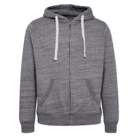 BLEND ZIPHOODIE-SWEAT Pánská mikina, tmavě šedá, velikost