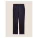 Strečové chino kalhoty pro velkou a vysokou postavu, normální střih Marks & Spencer námořnická m