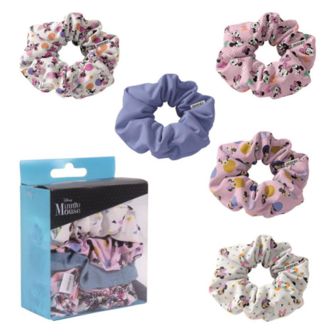 Disney Minnie Scrunchies gumička do vlasů pro děti 5 ks