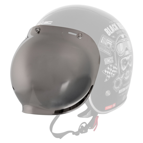 W-TEC Přídavné hledí k helmě Kustom a V541 kouřová