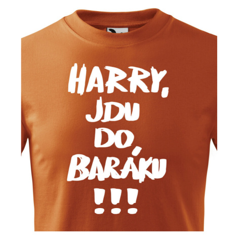 Dětské tričko Harry, jdu do baráku!!! Triko z filmu Sám doma BezvaTriko