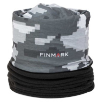 Finmark FSW-227 Multifunkční šátek s fleecem, šedá, velikost