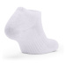 Under Armour CORE NO SHOW 3PK Unisex nízké ponožky, bílá, velikost